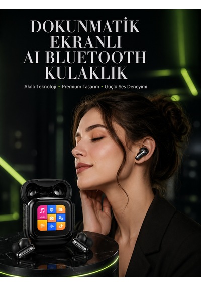 Aı Bluetoothlu Kulaklık Çok Renkli