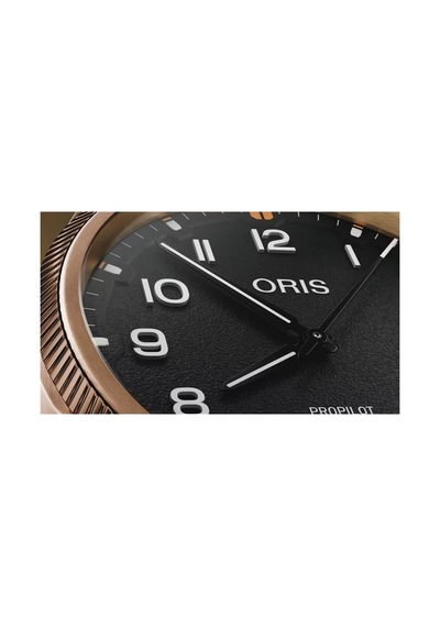 Oris Propilot Bronze 41 Mm Otomatik Saat 01 733 7805 3164-07 6 20 Siyah
