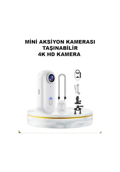 Mey İthalat 4k Wifi Spor Kamerası Su Geçirmez Mini Aksiyon Kamera Diğer