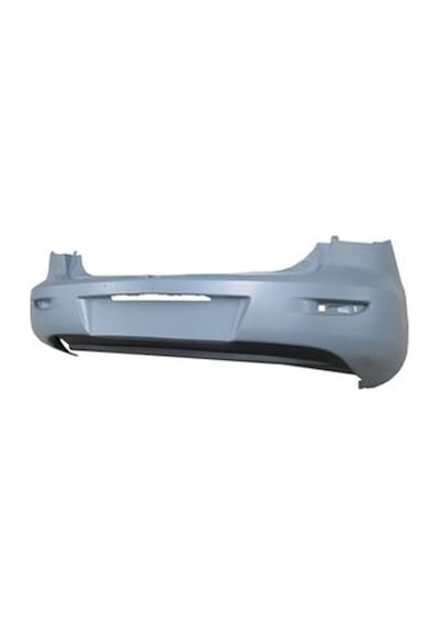 Mazda 3 Hb 03/06 Arka Tampon Gri Astarlı Reflektör Delikli Tüv Tyg - Tampon