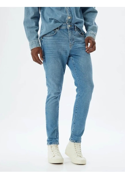 Koton Erkek Jean Pantolon Açık Mavi 5wam40017nd Michael Jean 25ky59000095 Y5905 Açık Mavi