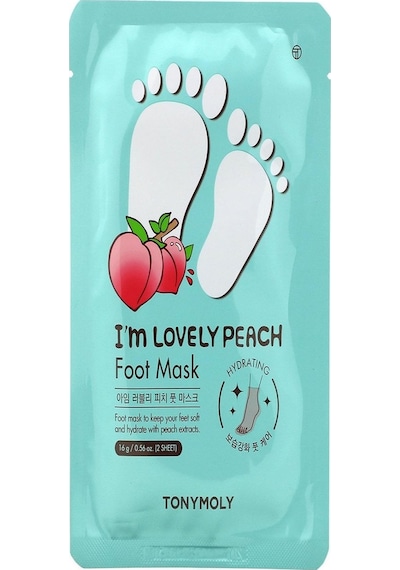 Tony Moly I'M Lovely Nemlendirici Şeftali Ayak Maskesi 16 G