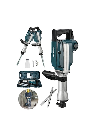 Dragro Alman DRG-KRC17 5800 M Pro 17 KG 70 Joule Büyük Tip Kırıcı Hilti + Taşıma Çantalı