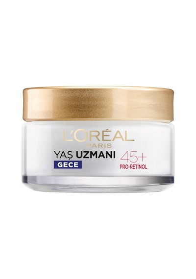 L'oréal Paris Yaş Uzmanı 45+ Kırışıklık Karşıtı Sıkılaştırıcı Gece Kremi - 3 Adet Tarı