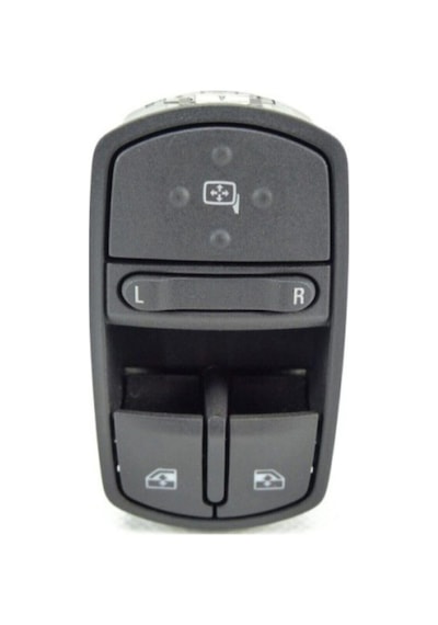 Opel Corsa D Çiftli Cam Düğmesi Ayna Ayarlı Uyumlu 2007-2014