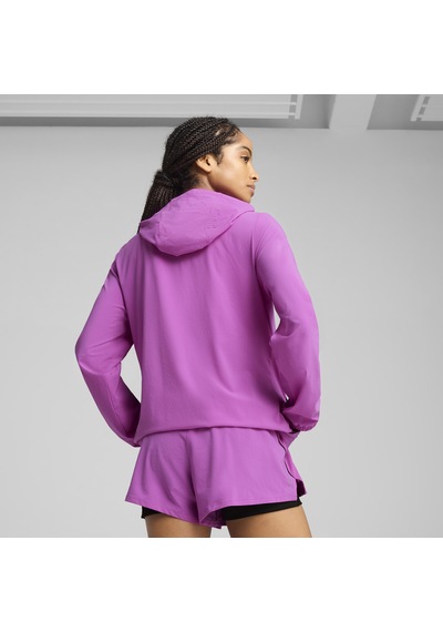Puma Run Velocıty Woven Jacket W Kadın Ceket Mor