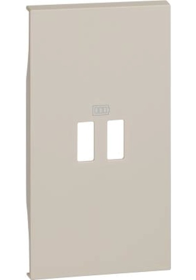 Bticino - Usb Şarj Prizi İçin Kapak, 2m, Kum Beji