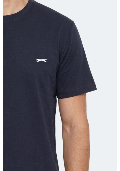 Slazenger Rosalva T Erkek Pamuklu Lacivert Tişört