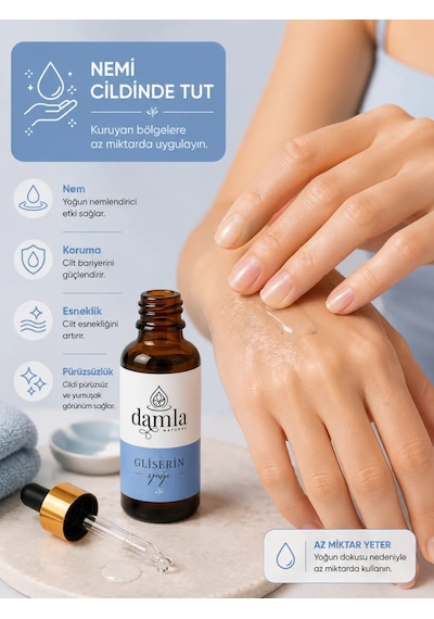 Biodamla Natural Gliserin 20 Ml