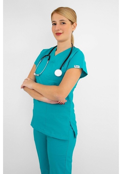 Unisex Turkuaz Mavi Likralı Doktor Hemşire Hastane Scrubs Tek Üst Forma Turkuaz Mavi Turkuaz Mavi Unisex Turkuaz Mavi Likralı Doktor Hemşire Hastane Scrubs Tek Üst Forma Turkuaz Mavi Turkuaz Mavi
