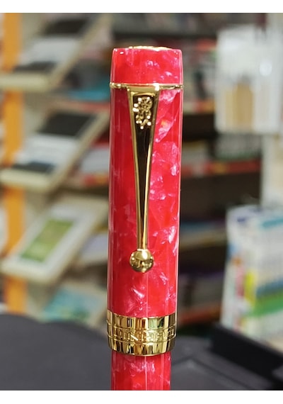 Jinhao Prestij 100 Serisi Dolma Kalem Geleneksel Ef Uçlu,kırmızı Mermer Desen Gövde Reçine Ve Pigment Boya İle Kaplıdır,mürekkep Ve Kartuşlu Kullanıma Uygundur Jinhao Prestij 100 Serisi Dolma Kalem Geleneksel Ef Uçlu,kırmızı Mermer Desen Gövde Reçine Ve Pigment Boya İle Kaplıdır,mürekkep Ve Kartuşlu Kullanıma Uygundur
