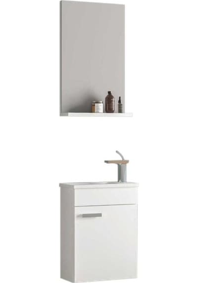 Turkuaz Seramik Cerastyle Mini Karavan Lavabo Veya Dolabı 42CM / 40CM Alt Modül(2)-Standart