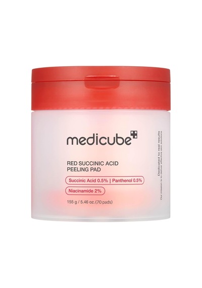 Medicube Kırmızı Süksinik Asit Soyma Pedleri 155g