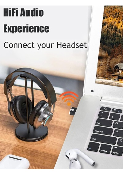 Plentiful Plentiful Bluetooth Adaptör 5.3 Usb Bluetooth Dongle Kablosuz Masaüstü Laptop Pc Tak/çalıştır Windows 11/10/8.1/7 İle Uyumlu