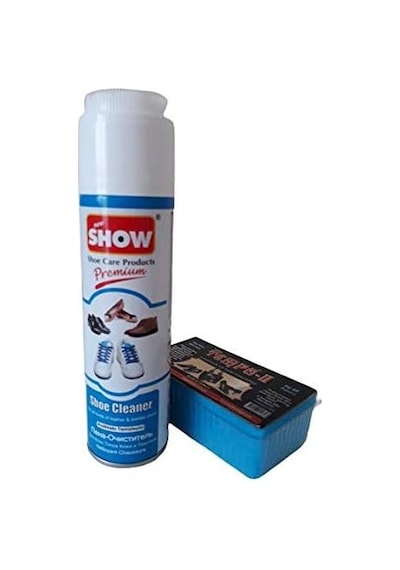 Show Ayakkabı Temizleme Köpüğü 250 Ml Renksiz Ve Temizleme Süngeri Diğer