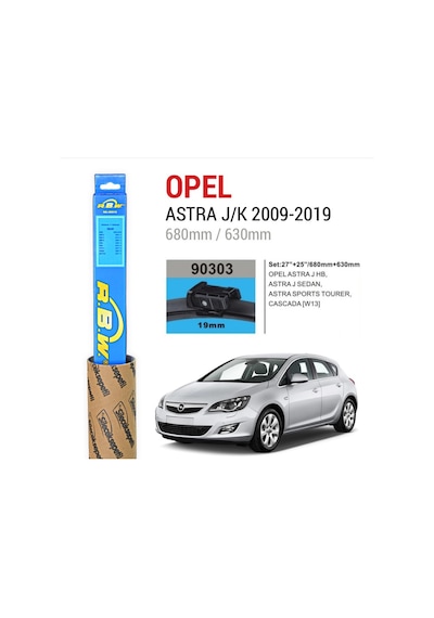 Opel Astra J / K Rbw Muz Silecek Takımı 2009-2021