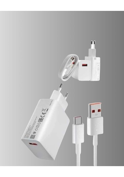67w Süper Hızlı Şarj Adaptörü Ve Kablo Seti Güvenli Kompakt Ve Ergonomik Tasarım 1