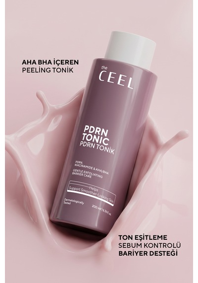 Pdrn Somon Dna Tonik Niacinamide & Aha Bha İçeren Peeling Tonik 200 Ml