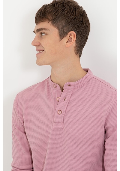 U.S. Polo Assn. Erkek Sweatshirt 50253447-vr033 Pembe