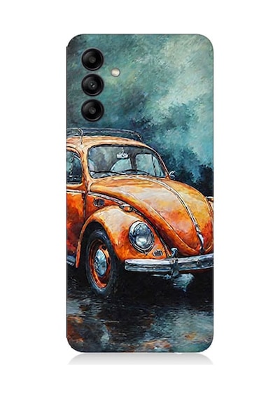 Samsung Galaxy A15 Uyumlu Klasik Vosvos Desenli Silikon Kılıf