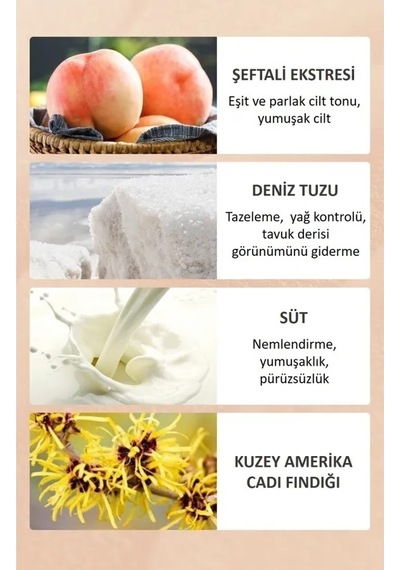 Bioaqua Şeftali & Lactococcus Mayalı Vücut Peeling 250 G