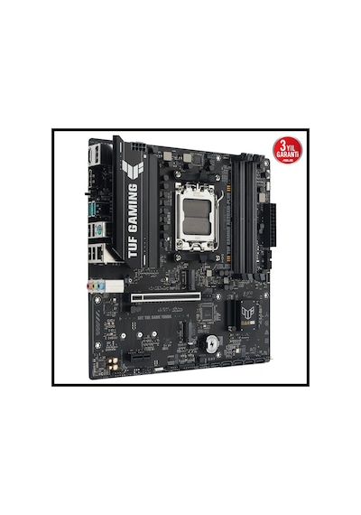 Asus Tuf Gamıng A620am-plus, 4xddr5, 2x M.2, Hdmı, 2xdp, Amd Ryzen 7000 Serisi, Am5 Soket Anakart