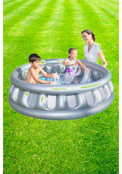 Bestway Jumbo Şişme Havuz Metalik 152 Cm x 43 CM Çok Renkli