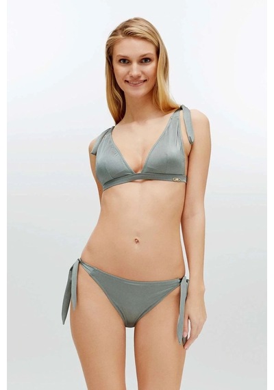 U.S. Polo Assn. Kadın Haki Bikini Takım Haki