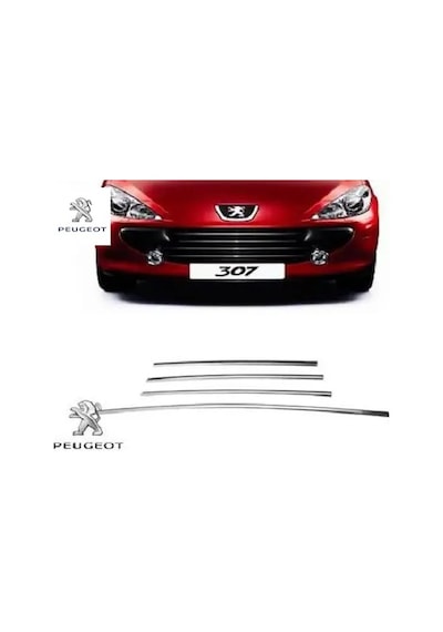 Ön Tampon Izgara Nikelajı Tk. 307 Y.m Peugeot 7452.he