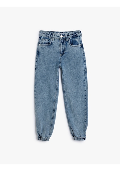 Koton Kot Pantolon Beli Ve Paçası Lastikli Pamuklu - Jegging Jean Koyu İndigo 5wkg40090ad Koyu İndigo Koton Kot Pantolon Beli Ve Paçası Lastikli Pamuklu - Jegging Jean Koyu İndigo 5wkg40090ad Koyu İndigo