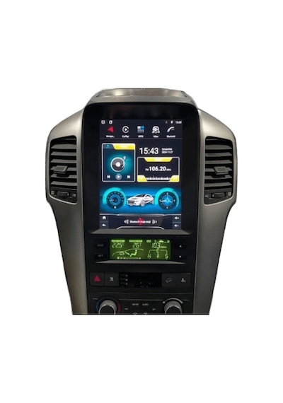 Aln Chevrolet Captiva Tesla 2007/2011 8gb Ram 64gb Hafıza Carplay Android Multimedya 12"