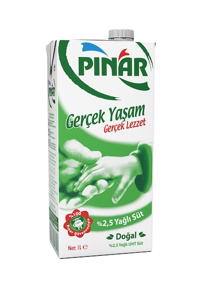 Pınar %2,5 Yağlı Süt 1 Lt X 6 Adet