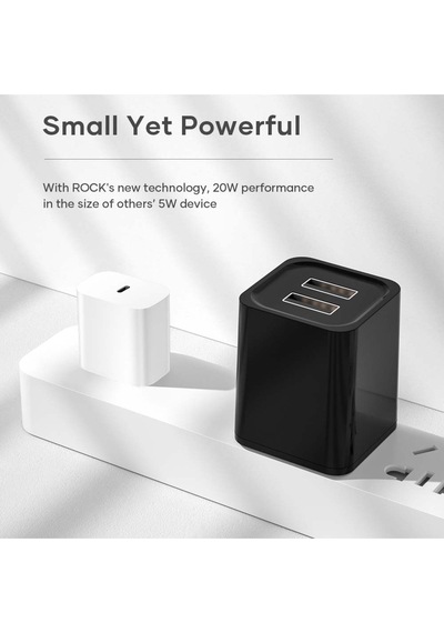 T18 20w Pd Lightning Kablo Seyahat Şarj Seti Beyaz