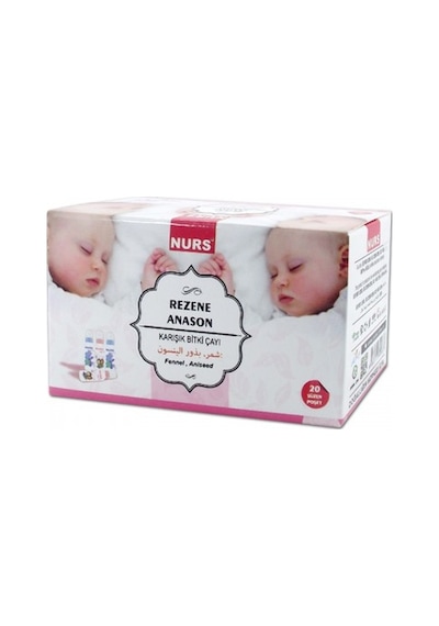 Nurs Rezene Anason Karışık Bitki Süzen Poşet Çay 20'li