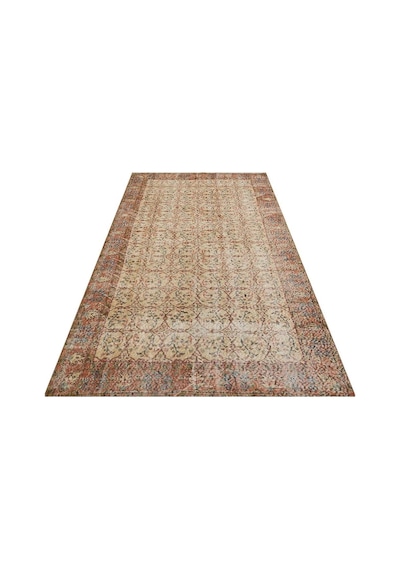 Eskitme Vintage %100 El Dokuma Halı 1,49 X 2,62 Cm 9089