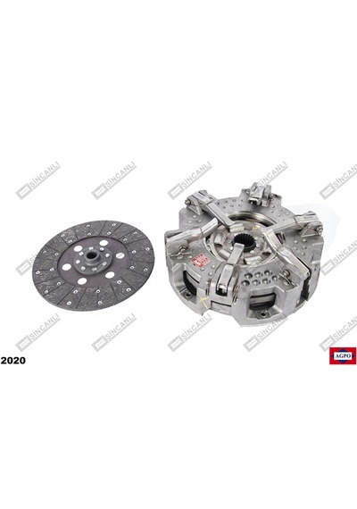 Hathat 3055, 3065, 3080 Seriler Debriyaj Baskı 6ped Pto Balatalı