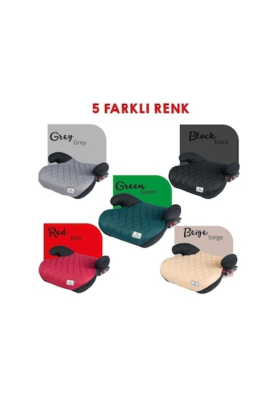 Lorelli Sirius Isofix 15-36 Kg Isofixli Oto Koltuğu Yükseltici