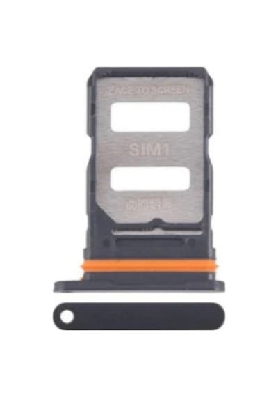 Xiaomi Uyumlu Poco X7 Pro Sim Kart Tepsisi Siyah 2412dpc0ag, 2412dpc0aı