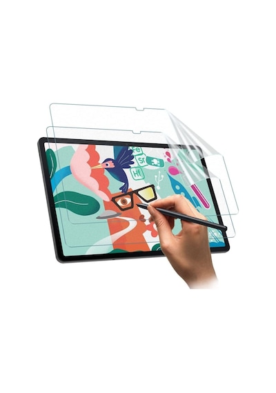 Samsung Galaxy T500 Tab A7 10.4 Inç Nano Temperli Ekran Koruyucu Şeffaf Cam Koruyucu Tam Uyumlu