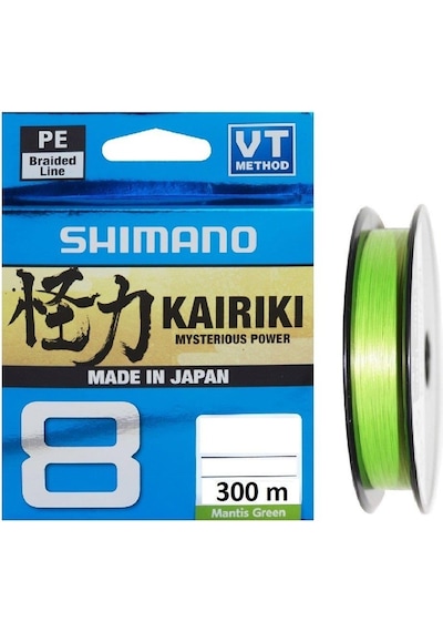 Shimano Kairiki 8 300M Mantis Green 0.23Mm