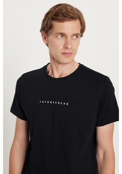 Tudors Erkek Slim Fit Dar Kesim %100 Pamuk Yumuşak Dokulu Baskılı Siyah Bisiklet Yaka Tişört-33171 SIYAH Tudors Erkek Slim Fit Dar Kesim %100 Pamuk Yumuşak Dokulu Baskılı Siyah Bisiklet Yaka Tişört-33171 SIYAH