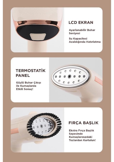 Torima KY-003 1500 W Buharlı Düzleştirici