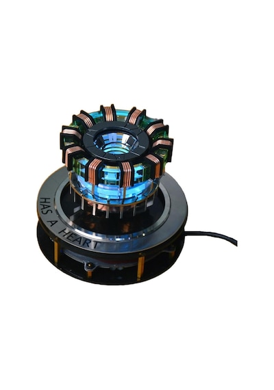 Arc Reactor Mk1 Levitation Display Iron Man İlhamlı Manyetik Havada Yüzen Enerji Reaktörü Rgb Işıklı Premium Masaüst