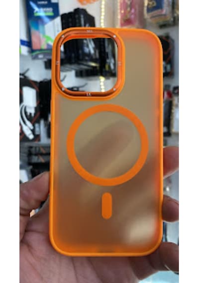 Apple iPhone Uyumlu 16 Pro Kamera Korumalı Mat Magsafe Wireless Şarj Destekli Renkli 45691