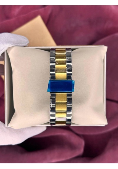 Yeşil-gold Kadran Submariner Otamatik Erkek Kol Saati Altın - Gümüş