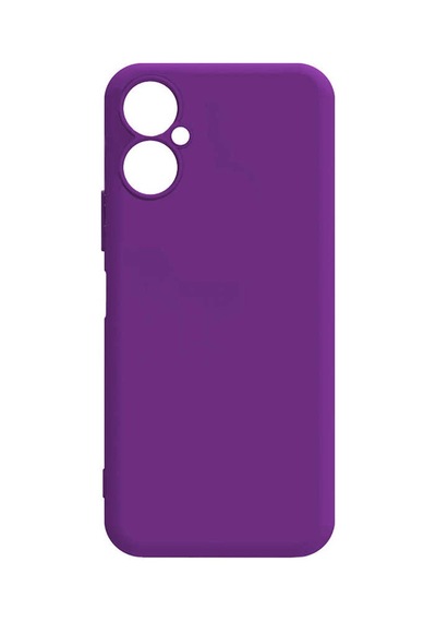 Zore Tecno Spark 9 Pro Kılıf Nvth Biye Silikon - Mor
