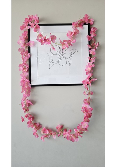 Yapay Çiçek Sarmaşık Akasya 200 Cm Pembe
