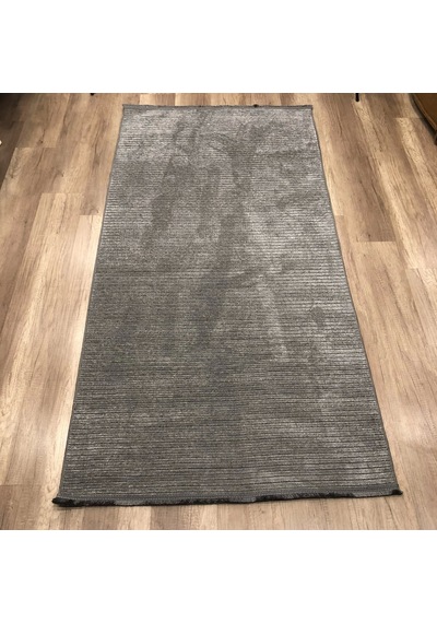Hoom Rugs Fresh Cool 402 Yıkanabilir Gri Modern Halı Gri