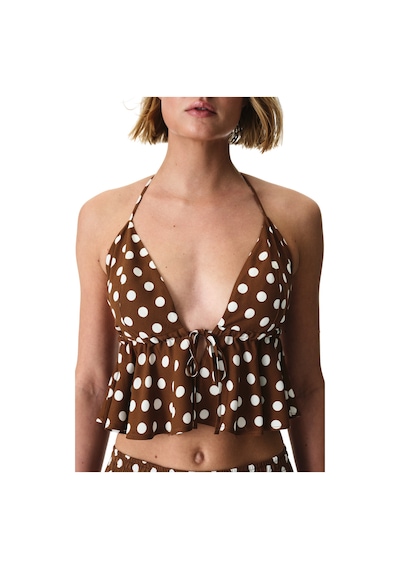 Penti Polka Dot Frill Bikini Üstü