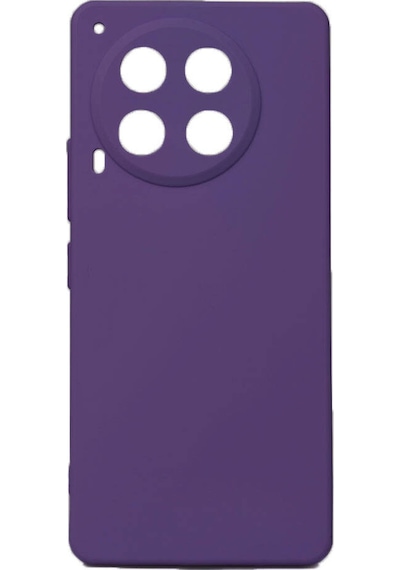 Kilifone - Tecno Camon 30 Uyumlu - Kılıf Mat Soft Esnek Biye Silikon - Siyah